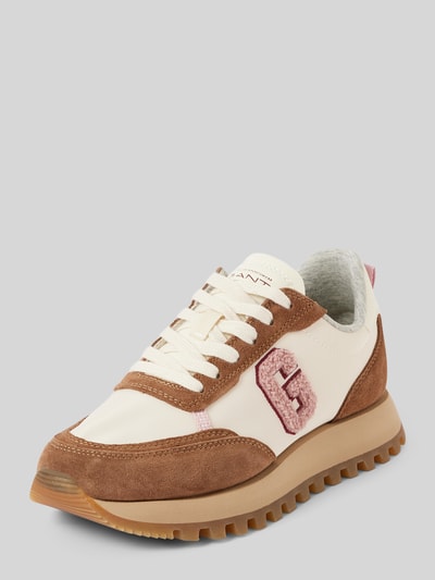 Peek & Cloppenburg GantSneaker Mit Label-Details Modell 'CAFFAY' In Beige