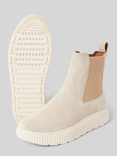 Peek & Cloppenburg GeoxChelsea Boots Mit Elastischen Einsätzen Modell 'GRAISY' In Ecru