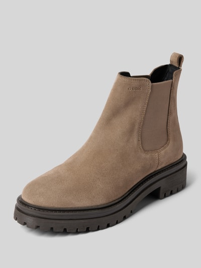Peek & Cloppenburg GeoxChelsea Boots mit elastischen Einsätzen Modell 'IRIDEA' in taupe