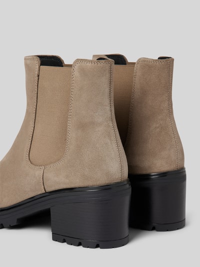 Peek & Cloppenburg GeoxLederboots Mit Elastischen Einsätzen Modell 'DAMIANA' In Taupe