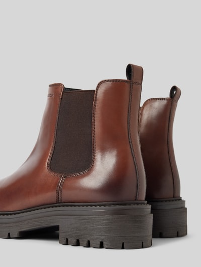 Peek & Cloppenburg GeoxLederboots Mit Label-Prägung Modell 'IRIDEA' In Dunkelbraun