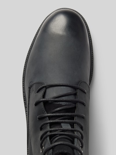 Peek & Cloppenburg GeoxLederboots Mit Ziernähten Modell 'GHIACCIAIOD' In Black