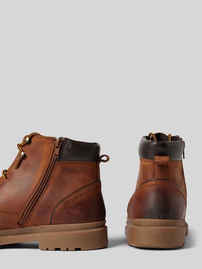 Peek & Cloppenburg GeoxLederboots Mit Zugschlaufe Modell 'ANDALO' In Cognac