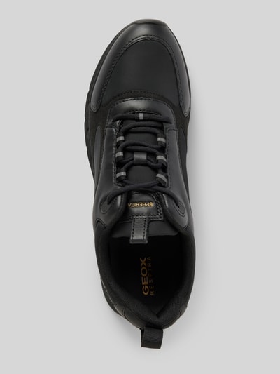 Peek & Cloppenburg GeoxLedersneaker Mit Zugschlaufen Modell 'SPHERICA' In Black