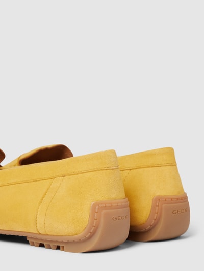 Peek & Cloppenburg GeoxMokassins In Unifarbenem Design Modell 'KOSMOPOLIS' In Gelb