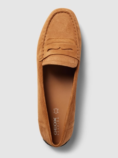Peek & Cloppenburg GeoxMokassins In Unifarbenem Design Modell 'KOSMOPOLIS' In Camel