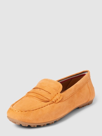 Peek & Cloppenburg GeoxMokassins in unifarbenem Design Modell 'KOSMOPOLIS' in orange