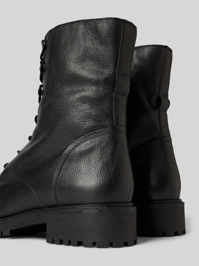 Peek & Cloppenburg GeoxSchnürboots Mit Reißverschluss Modell 'HOARA' In Black