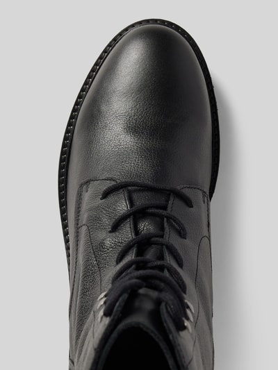 Peek & Cloppenburg GeoxSchnürboots Mit Reißverschluss Modell 'HOARA' In Black