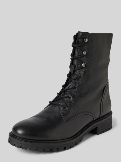 Peek & Cloppenburg GeoxSchnürboots mit Reißverschluss Modell 'HOARA' in black