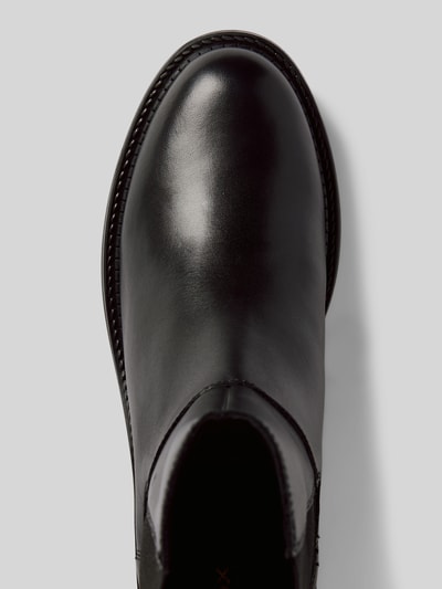 Peek & Cloppenburg GeoxStiefeletten Aus Leder-Textil-Mix In Black