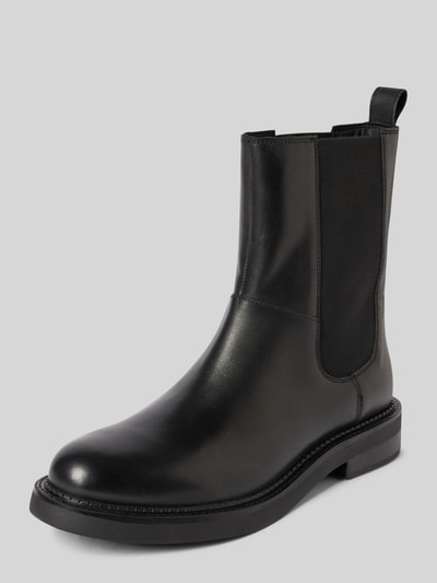 Peek & Cloppenburg GeoxStiefeletten aus Leder-Textil-Mix in black