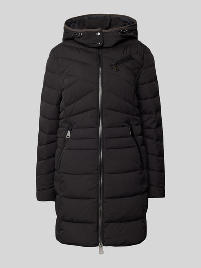 Peek & Cloppenburg Gil BretSteppmantel Mit Reißverschlusstaschen In Black