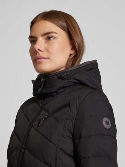 Peek & Cloppenburg Gil BretSteppmantel Mit Reißverschlusstaschen In Black