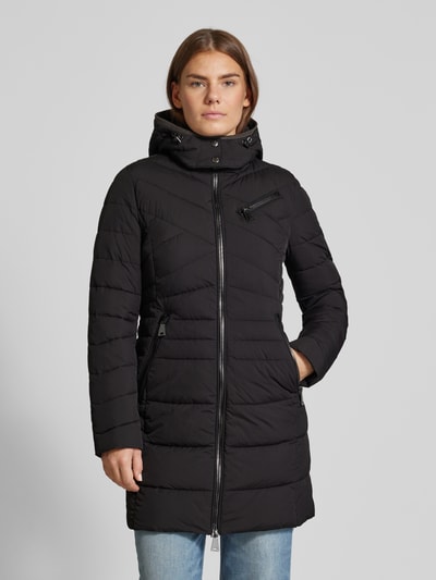 Peek & Cloppenburg Gil BretSteppmantel Mit Reißverschlusstaschen In Black