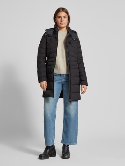 Peek & Cloppenburg Gil BretSteppmantel mit Reißverschlusstaschen in black