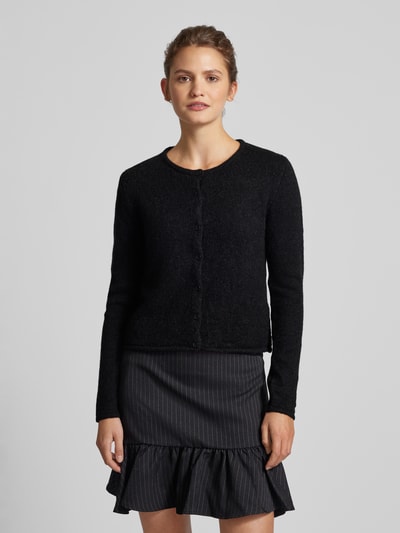 Peek & Cloppenburg Gina TricotStrickjacke Mit Knopfleiste In Black