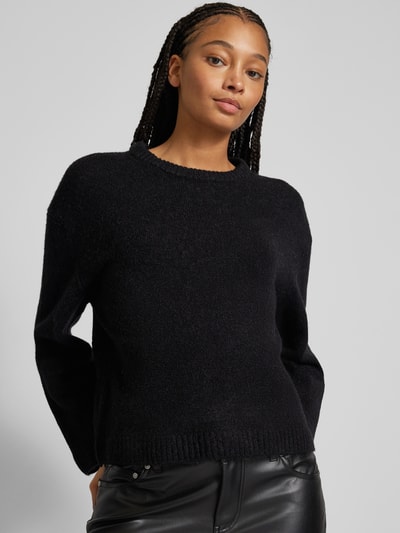 Peek & Cloppenburg Gina TricotStrickpullover Mit Rundhalsausschnitt In Black