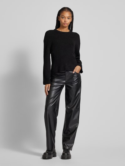 Peek & Cloppenburg Gina TricotStrickpullover mit Rundhalsausschnitt in black