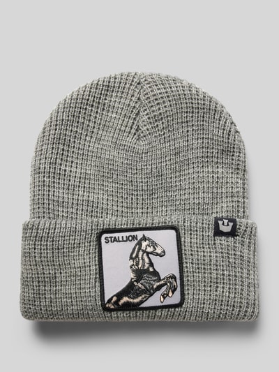 Peek & Cloppenburg GOORIN BROS.Mütze mit Label-Detail in anthrazit