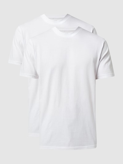 Peek & Cloppenburg Götzburg WäscheT-Shirt Aus Baumwolle Im 2er-Pack In Weiss