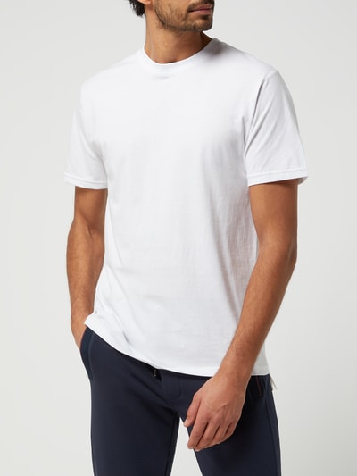 Peek & Cloppenburg Götzburg WäscheT-Shirt Aus Baumwolle Im 2er-Pack In Weiss