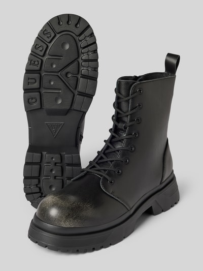 Peek & Cloppenburg GuessBoots Aus Leder Modell 'PALERMO' In Black