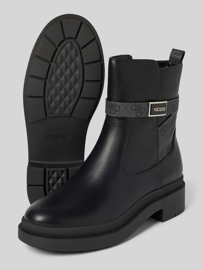 Peek & Cloppenburg GuessBoots Mit Label-Applikation Modell 'OVELLE' In Black