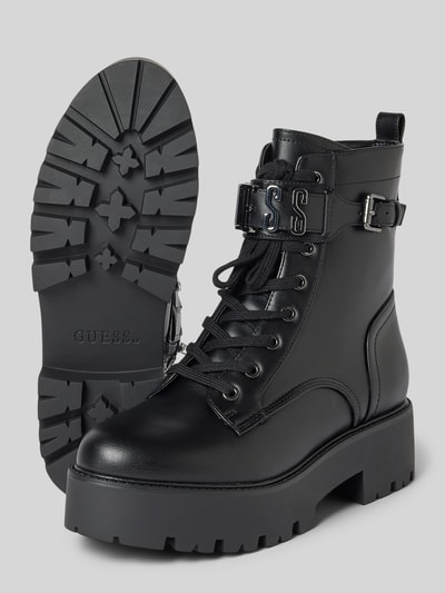 Peek & Cloppenburg GuessBoots Mit Label-Applikation Modell 'VAIRES' In Black