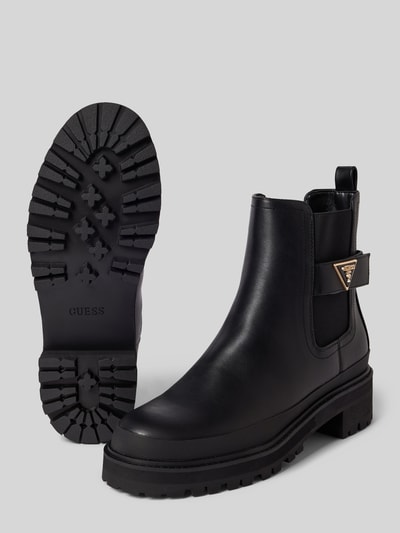 Peek & Cloppenburg GuessChelsea Boots Mit Logo-Applikation Modell 'BENSLY' In Black