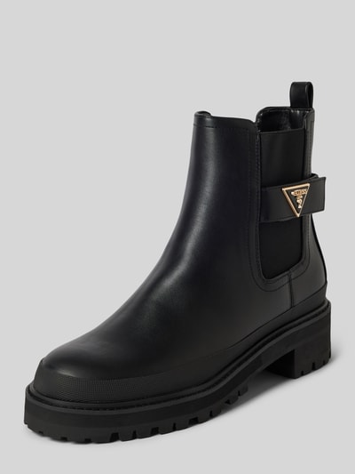 Peek & Cloppenburg GuessChelsea Boots mit Logo-Applikation Modell 'BENSLY' in black
