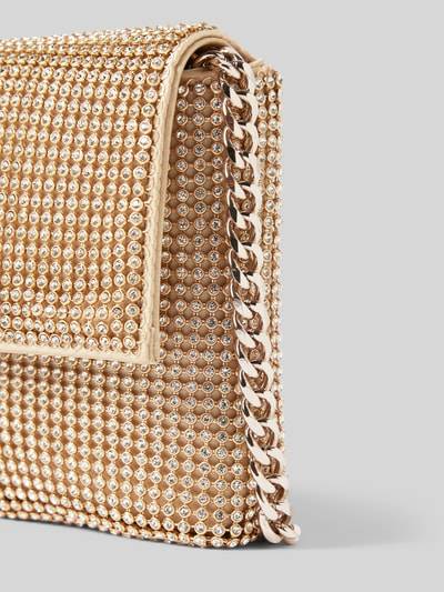 Peek & Cloppenburg GuessClutch Mit Strasssteinbesatz Modell 'ZALINA' In Gold