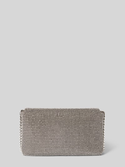 Peek & Cloppenburg GuessClutch Mit Ziersteinbesatz Modell 'ZALINA FLAP' In Silber