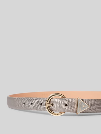 Peek & Cloppenburg GuessGürtel Mit Label-Applikation Modell 'NOELLE' In Silber