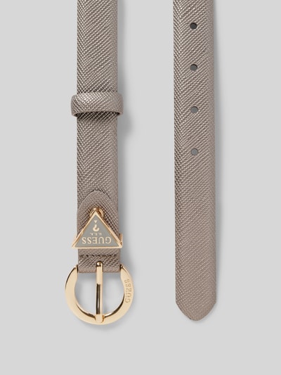 Peek & Cloppenburg GuessGürtel Mit Label-Applikation Modell 'NOELLE' In Silber