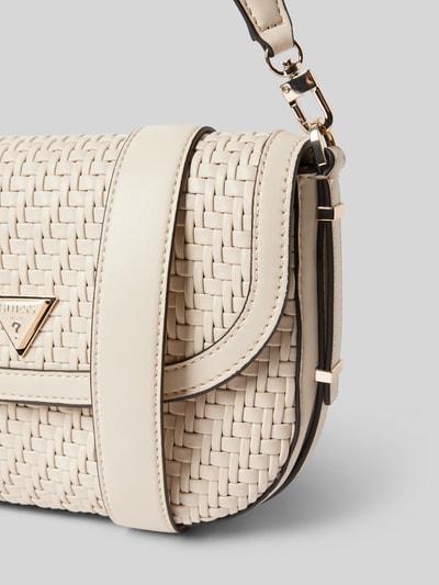 Peek & Cloppenburg GuessHandtasche In Flecht-Optik Modell 'MURIELLE' In Offwhite