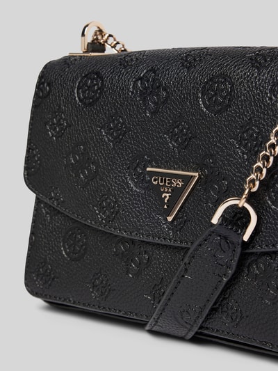 Peek & Cloppenburg GuessHandtasche Mit Label-Applikation Modell 'CRESIDIA' In Black