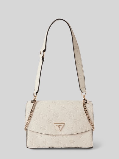 Peek & Cloppenburg GuessHandtasche Mit Label-Applikation Modell 'CRESIDIA' In Offwhite