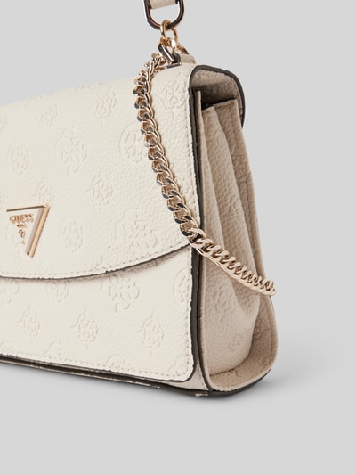 Peek & Cloppenburg GuessHandtasche Mit Label-Applikation Modell 'CRESIDIA' In Offwhite