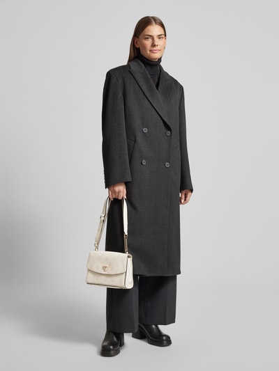 Peek & Cloppenburg GuessHandtasche mit Label-Applikation Modell 'CRESIDIA' in offwhite