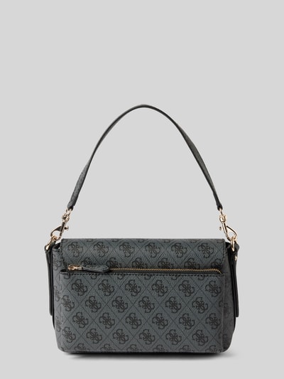 Peek & Cloppenburg GuessHandtasche Mit Label-Applikation Modell 'ECO BRENTON' In Black