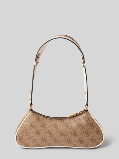 Peek & Cloppenburg GuessHandtasche Mit Label-Applikation Modell 'MINTHA' In Offwhite