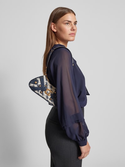 Peek & Cloppenburg GuessHandtasche mit Label-Applikation Modell 'MINTHA' in marine