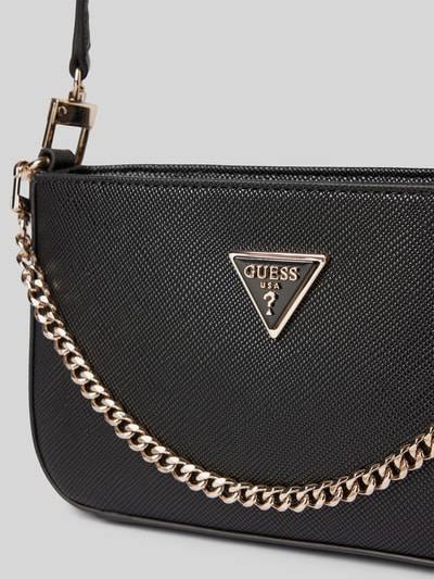 Peek & Cloppenburg GuessHandtasche Mit Label-Applikation Modell 'NOELLE' In Black