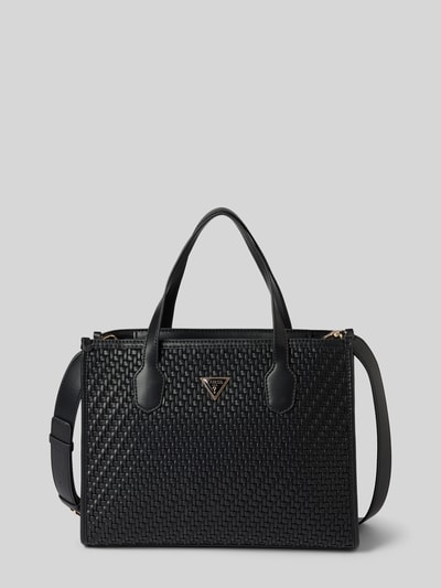 Peek & Cloppenburg GuessHandtasche Mit Label-Applikation Modell 'SILVANA 2' In Black