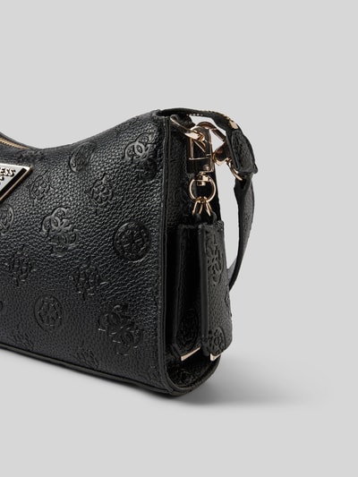 Peek & Cloppenburg GuessHandtasche Mit Label-Applikationen Modell 'CRESIDIA' In Black