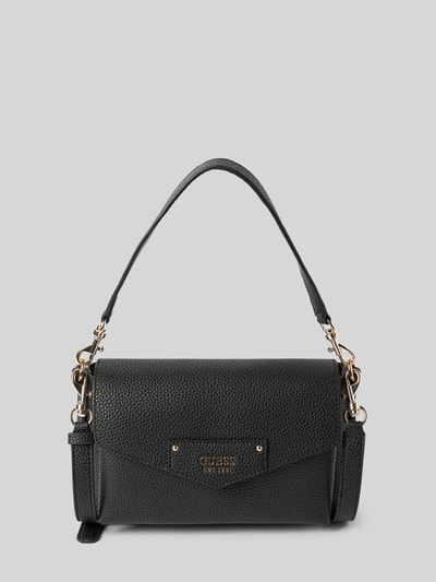 Peek & Cloppenburg GuessHandtasche Mit Label-Badge Modell 'ECO BRENTON' In Black