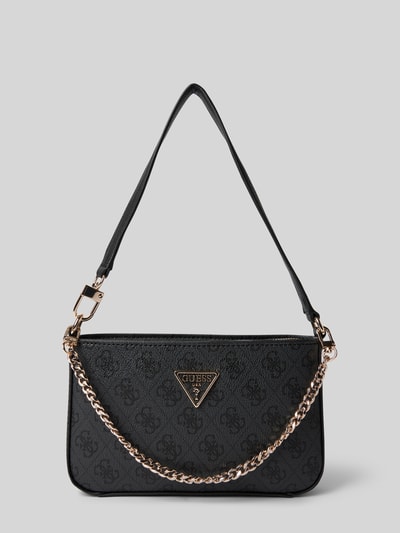 Peek & Cloppenburg GuessHandtasche Mit Label-Detail Modell 'NOELLE' In Black