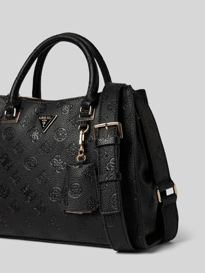 Peek & Cloppenburg GuessHandtasche Mit Label-Details Modell 'CRESIDIA' In Black