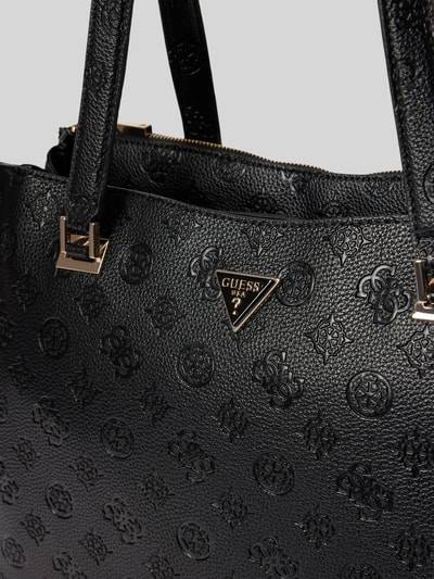 Peek & Cloppenburg GuessHandtasche Mit Label-Details Modell 'CRESIDIA' In Black